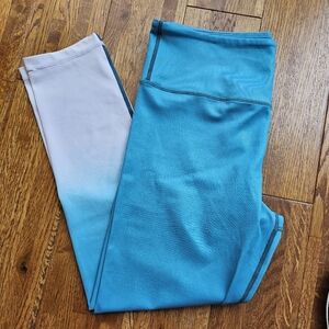 ZYIA Active Blue Ombre Leggings